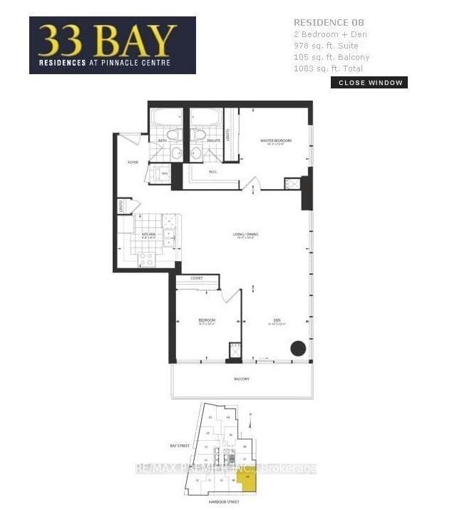 33 Bay St, unit 1208 for sale