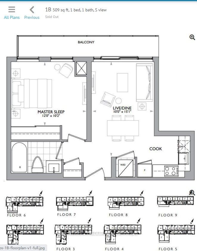 223 St Clair Ave W, unit 515 for rent