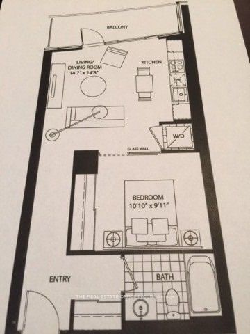 21 Widmer St, unit 1805 for rent