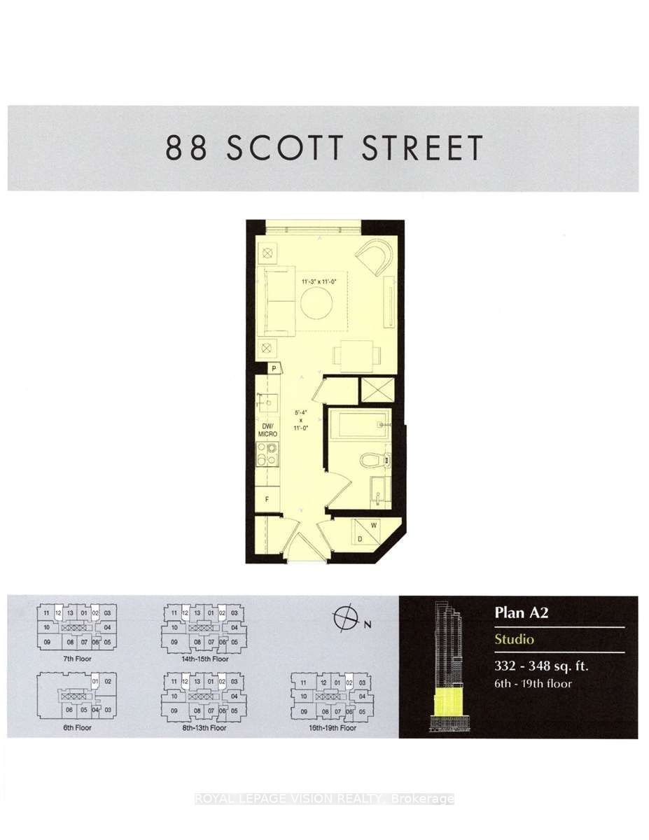 88 Scott St, unit 902 for sale