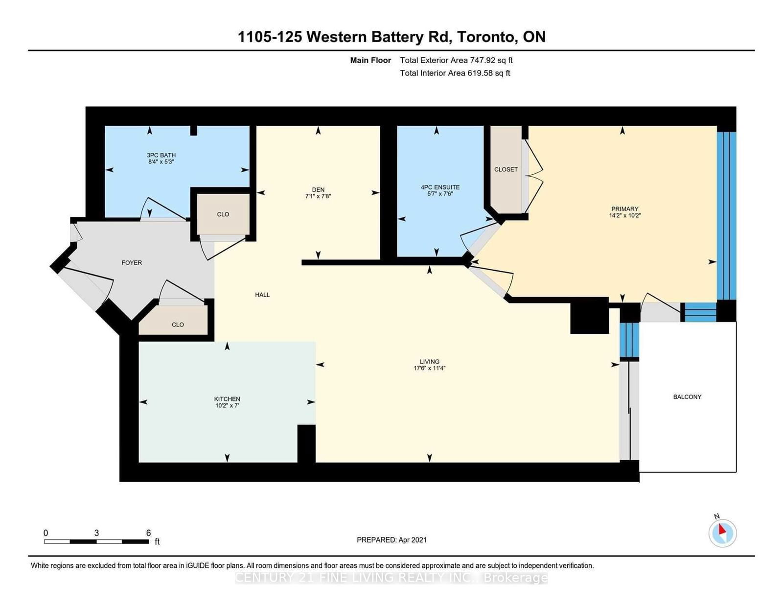 125 Western Battery Rd, unit 1105 for rent