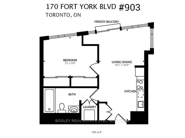 170 Fort York Blvd, unit 903 for rent