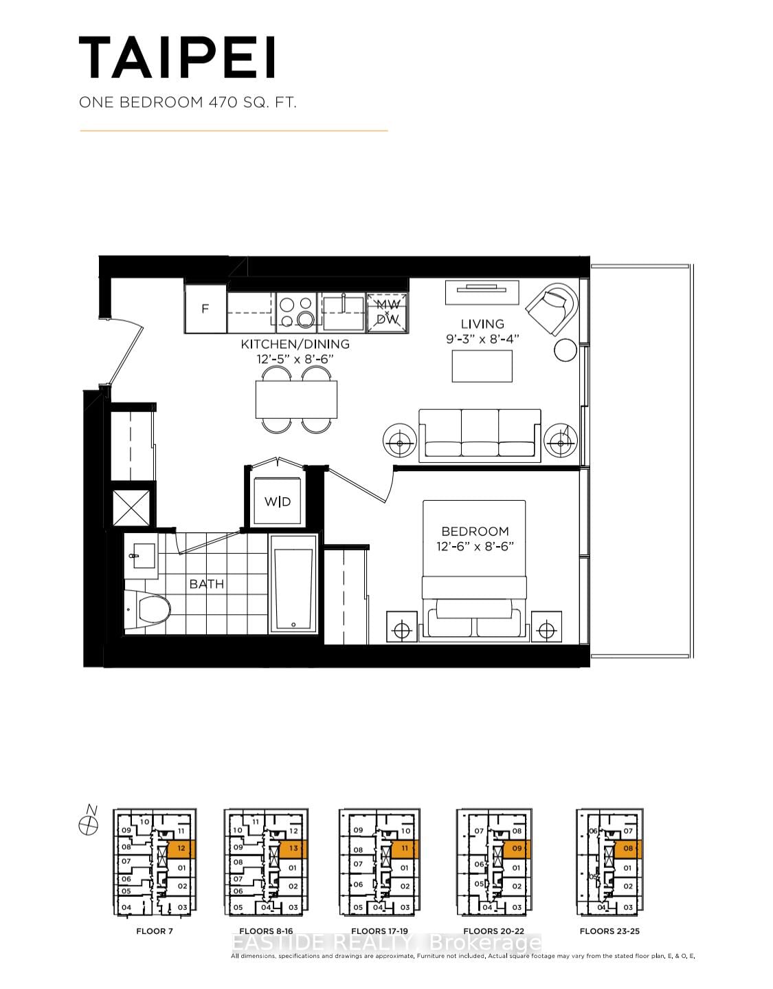 18 Maitland Terr, unit 2508 for rent