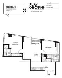 50 Ordnance St, unit 3405 for rent