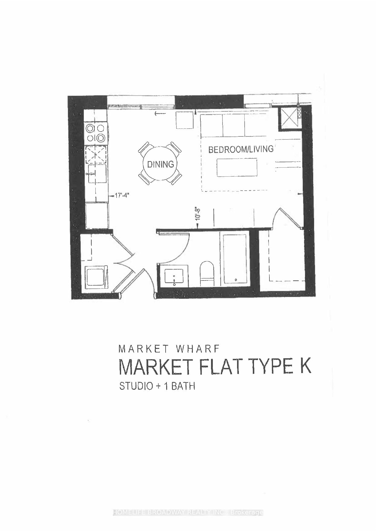 1 Market St, unit 416 for rent