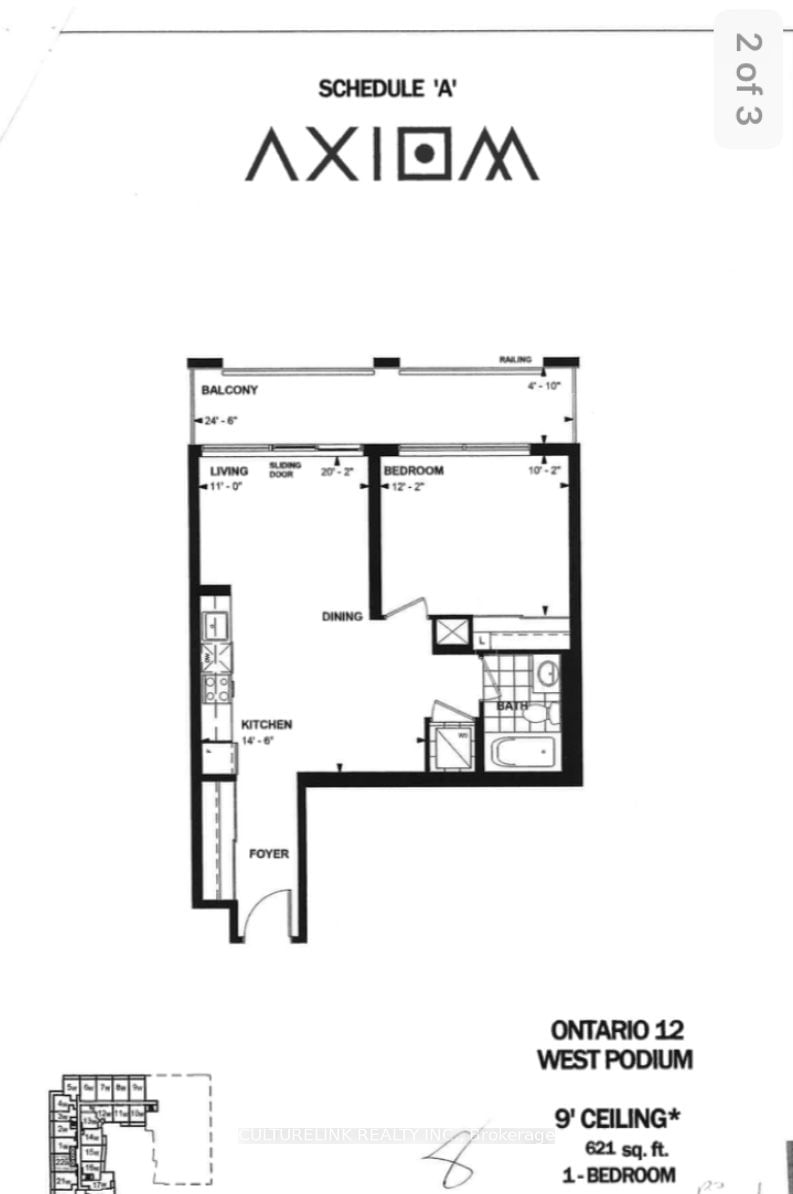 460 Adelaide St E, unit 625 for rent