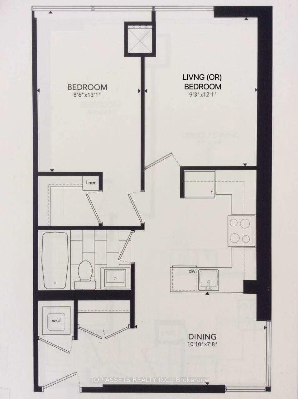 11 St Joseph St, unit 1211 (Main Bedroom) for rent