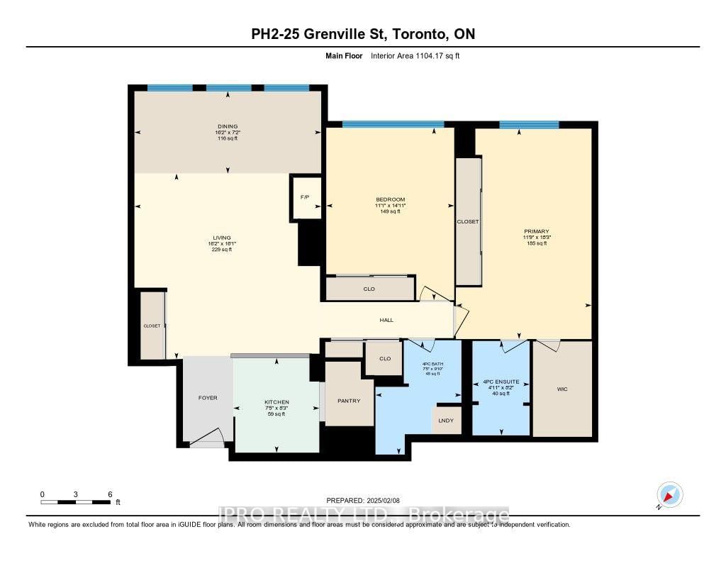 25 Grenville St, unit PH2 for rent