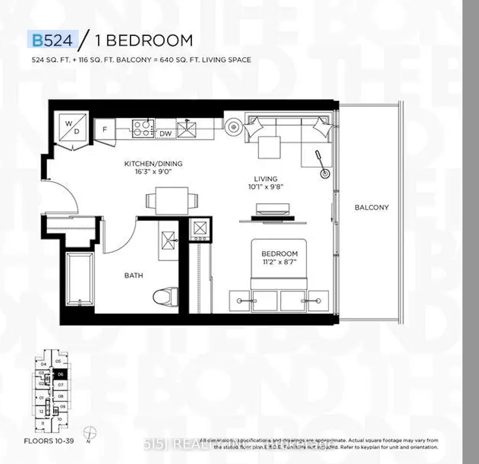 290 Adelaide St W, unit 1506 for rent