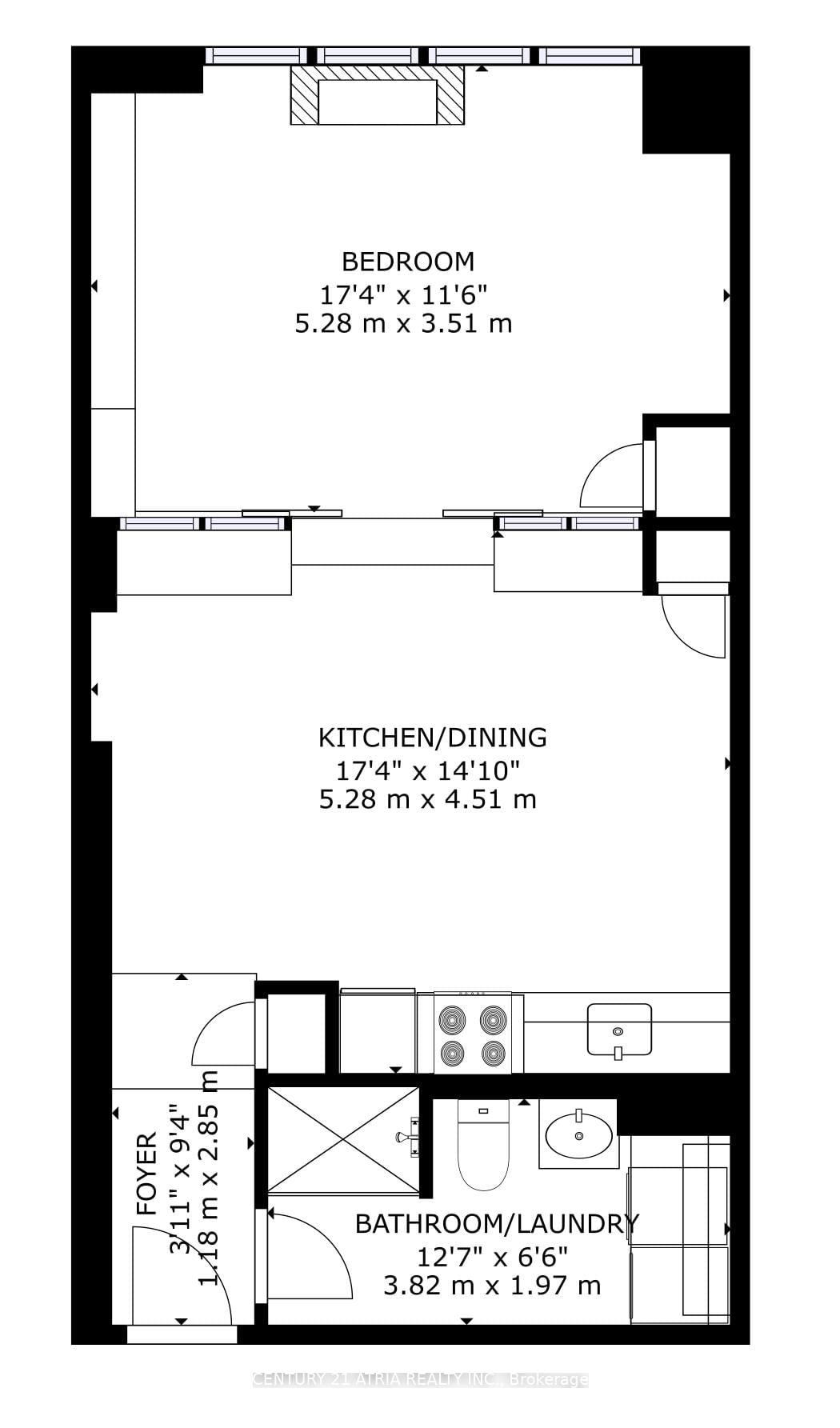 1 King St W, unit 1412 for rent