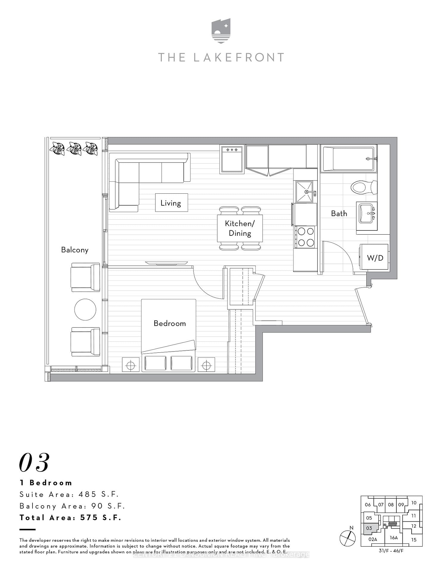 17 Bathurst St, unit 3503 for sale