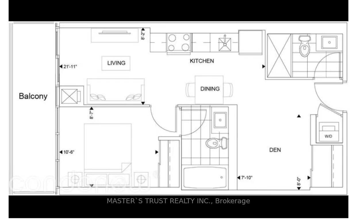 128 Fairview Mall Dr, unit 803 for rent