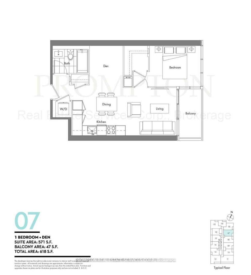 19 Bathurst St, unit 3807 for rent