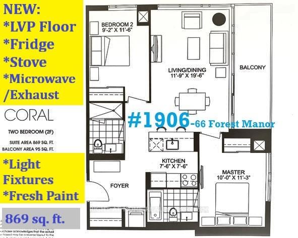 66 Forest Manor Rd, unit 1906 for sale