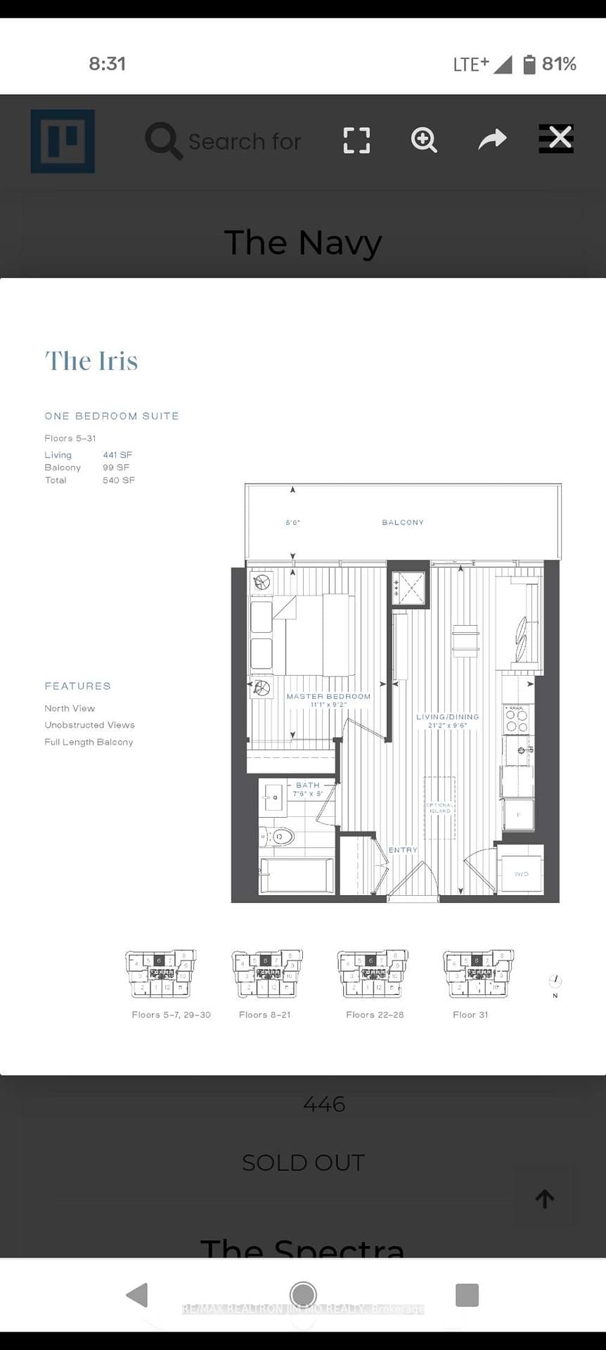 15 Holmes Ave, unit 3006 for rent