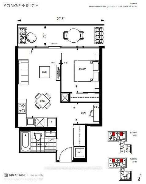 20 Lombard St, unit 3512 for sale