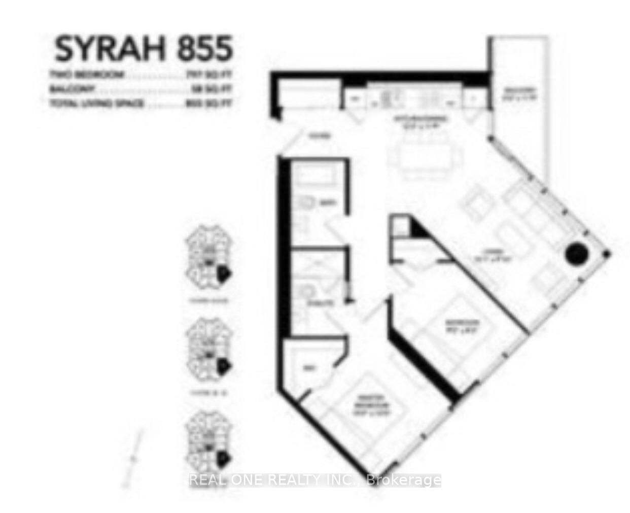 45 Charles St E, unit 4212 for rent