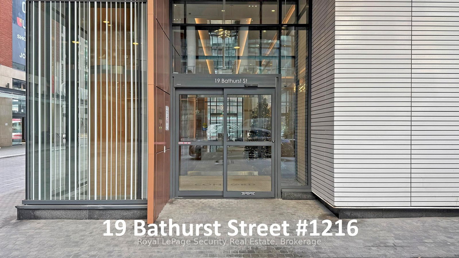 19 Bathurst St, unit 1216 for sale