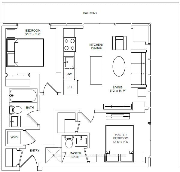 15 Roehampton Ave, unit 2308 for rent