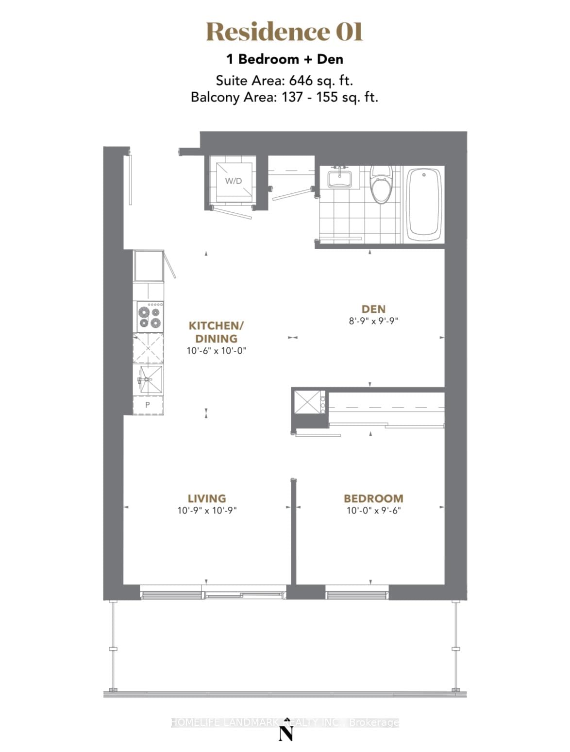 28 Freeland St, unit 1101 for rent