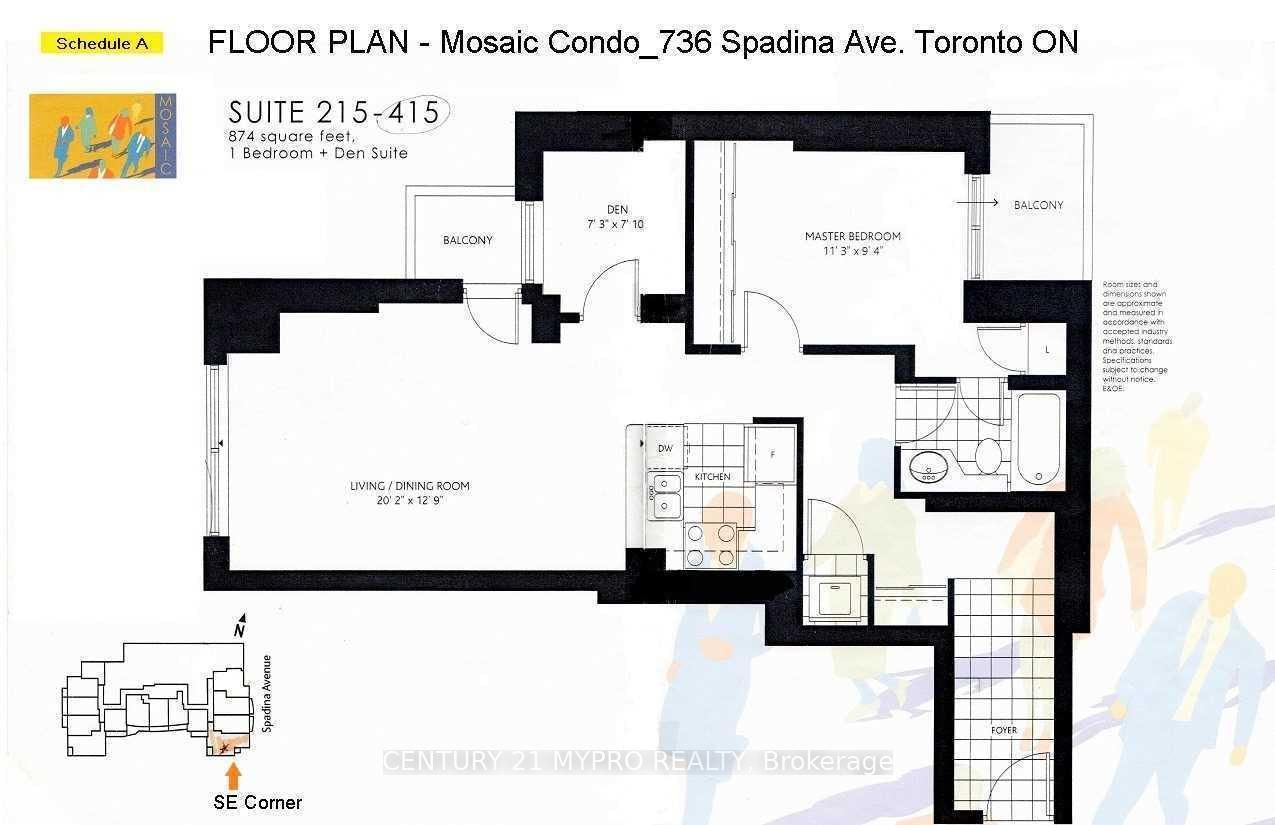 736 Spadina Ave, unit 315 for rent