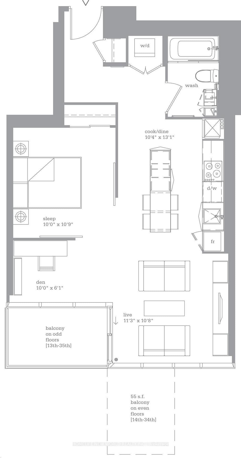 16 Bonnycastle St, unit 2606 for sale