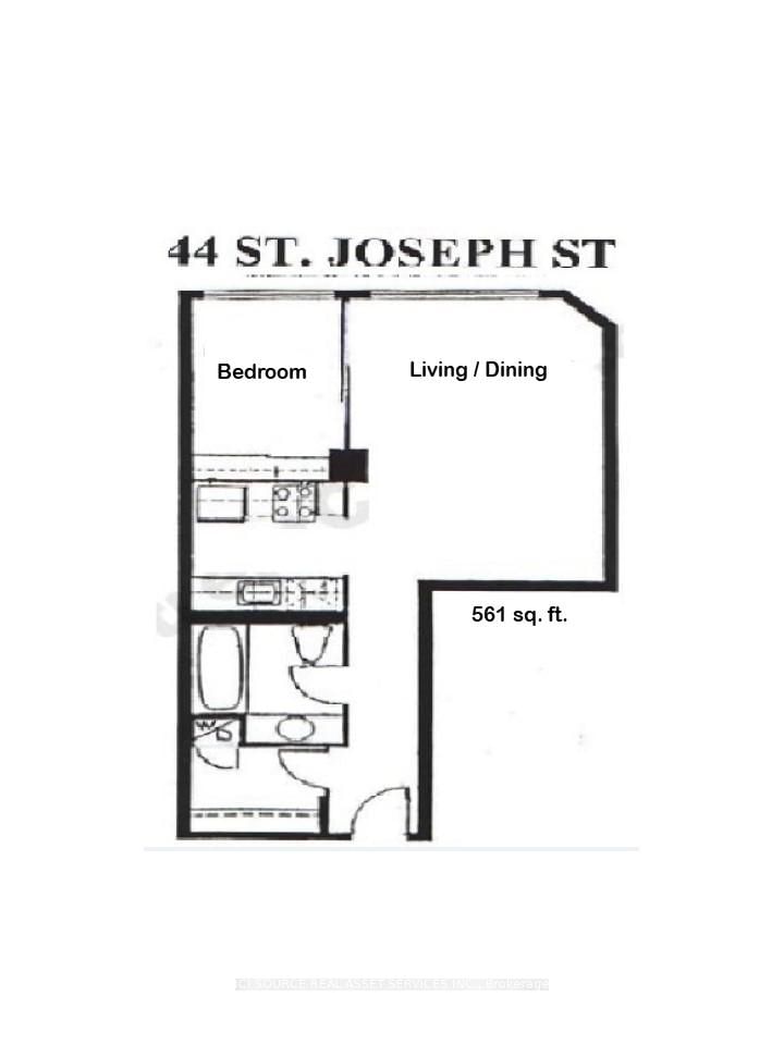 44 St. Joseph St, unit 2505 for rent