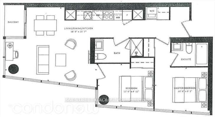 19 Western Battery Rd, unit 2207 for rent