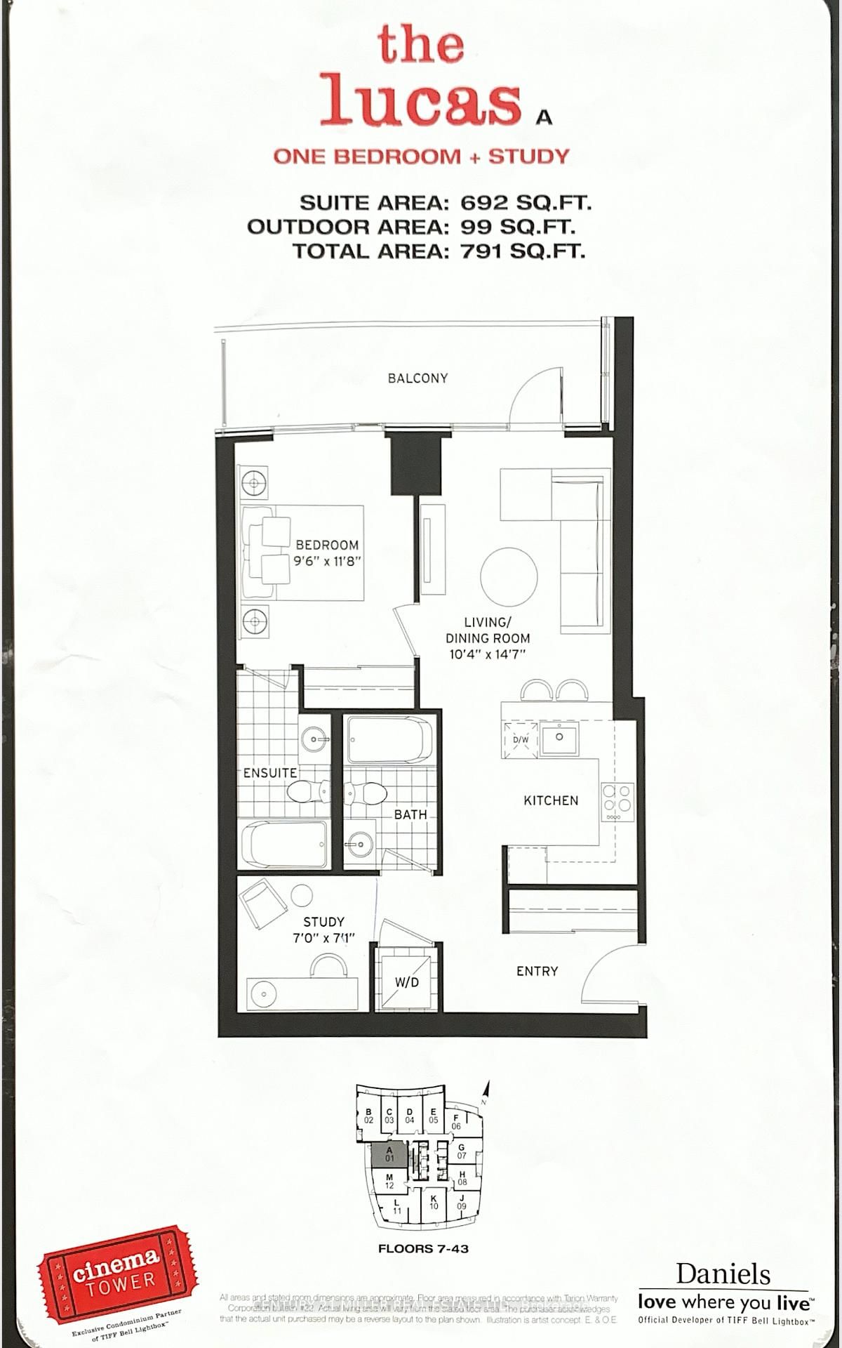 21 Widmer St, unit 3701 for sale