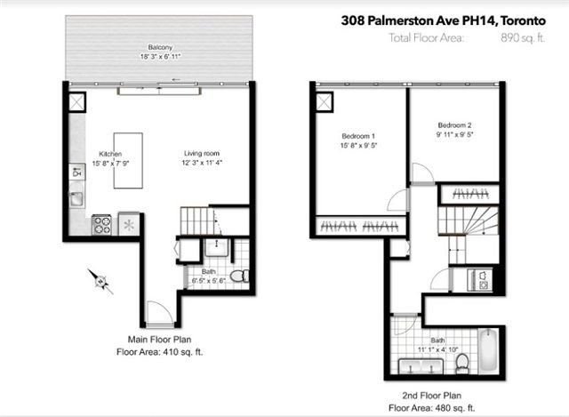 308 Palmerston Ave, unit Ph14 for sale - image #15