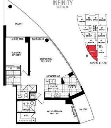 30 Grand Trunk Cres, unit 2811 for sale - image #35