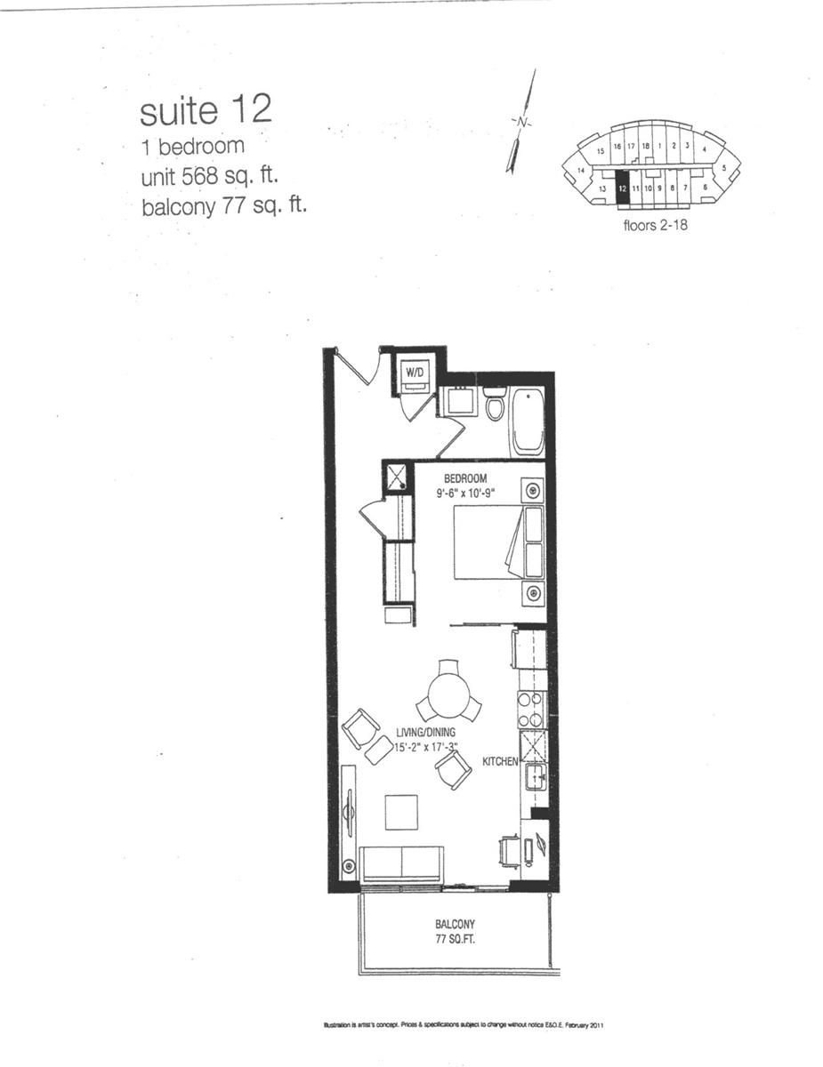 160 Vanderhoof Ave, unit 712 for rent - image #18