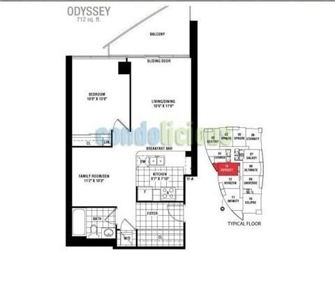 30 Grand Trunk Cres, unit 2915 for rent - image #29