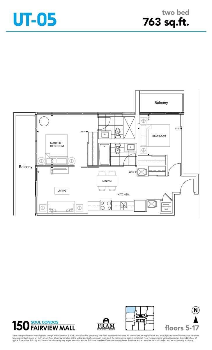 150 Fairview Mall Dr, unit 905 for rent - image #5