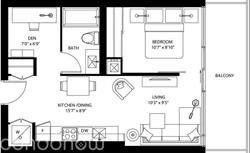 290 Adelaide St W, unit 1107 for rent - image #2