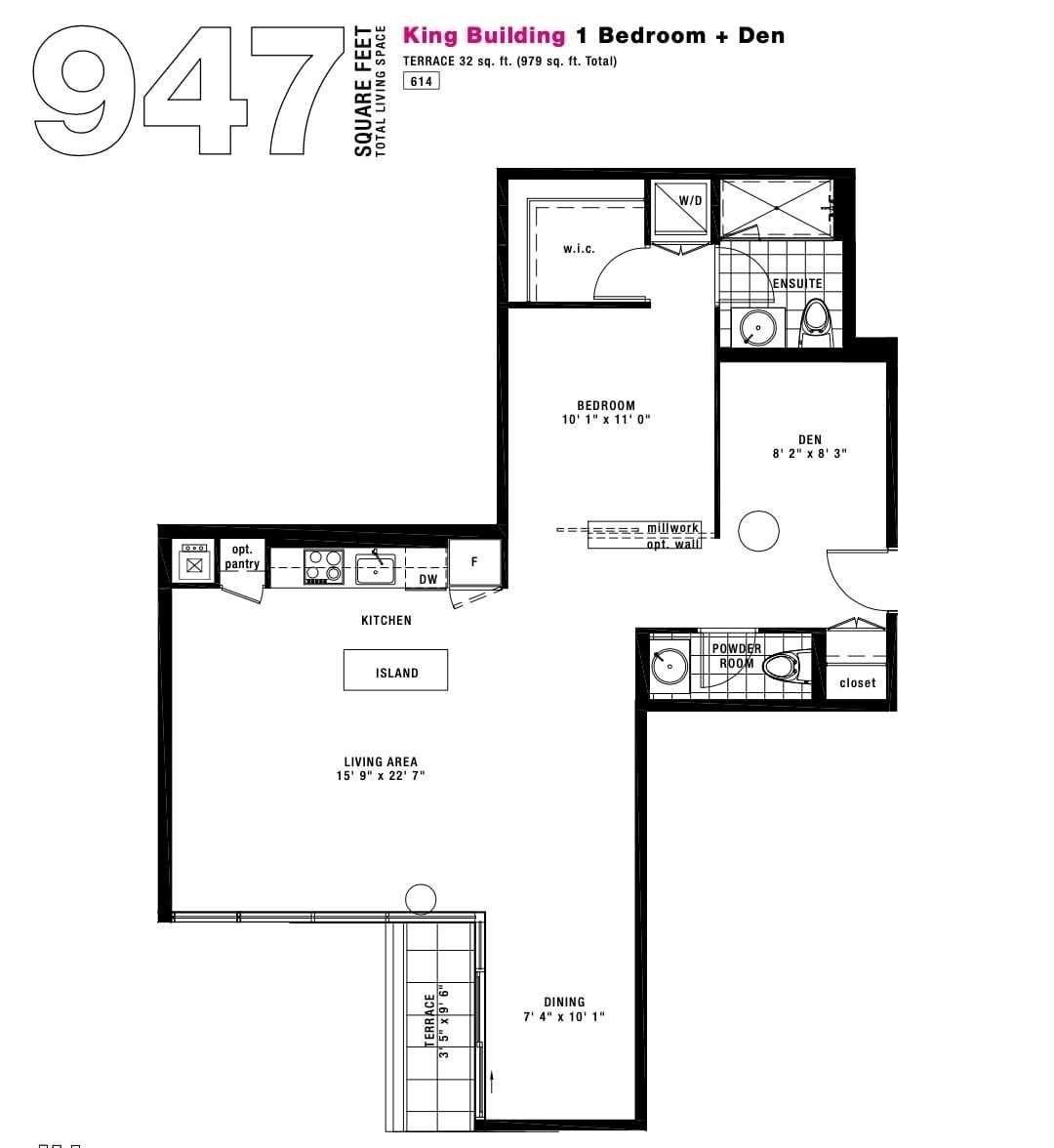 560 King St W, unit 614 for rent - image #7