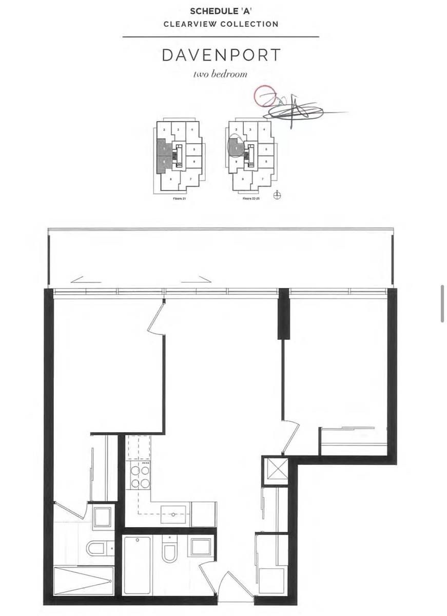 181 Bedford Rd, unit 2301 for rent in Yorkville - image #3