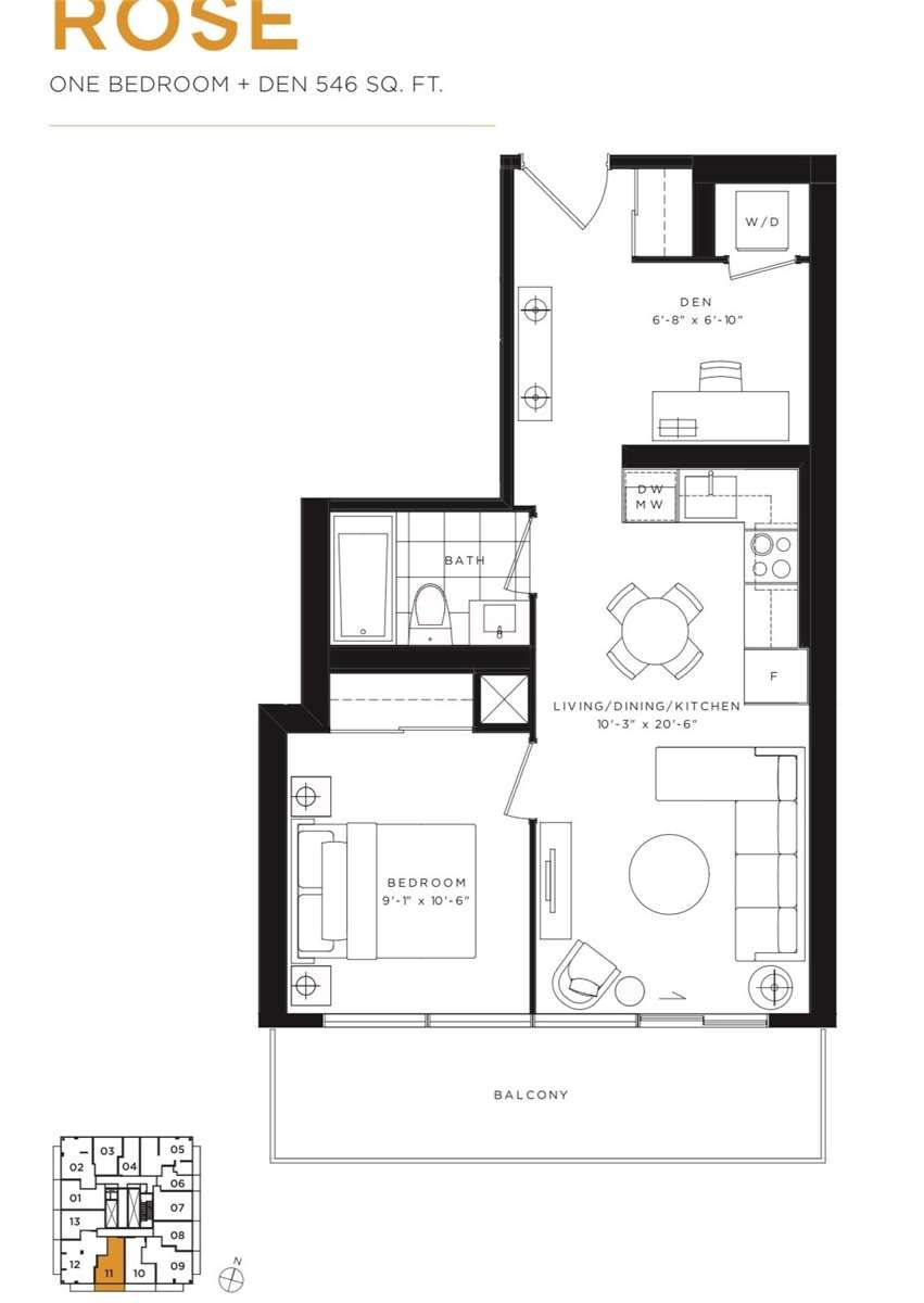 501 Yonge St, unit 4811 for rent in The Village - image #5