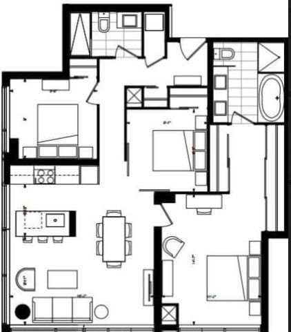 181 Bedford Rd, unit 2308 for rent - image #28