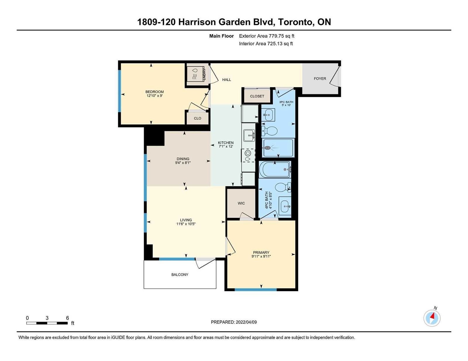 120 Harrison Garden Blvd, unit 1809 for sale - image #30