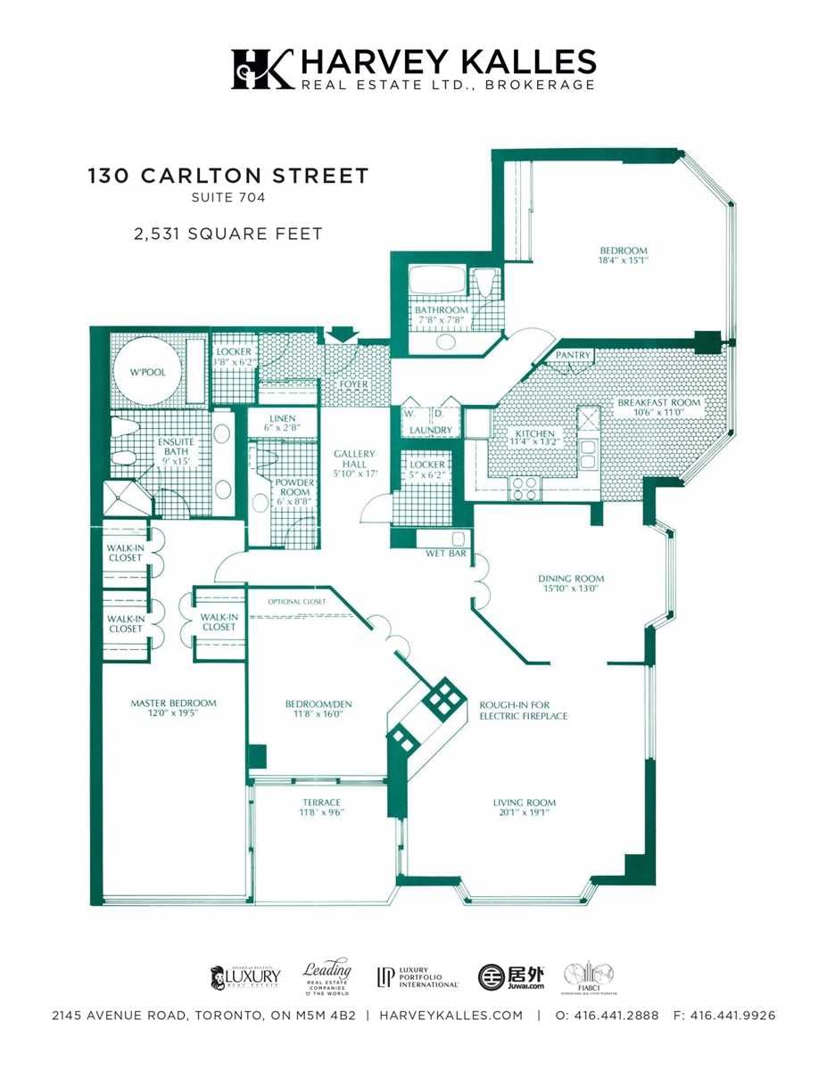 130 Carlton St, unit 704 for sale - image #2