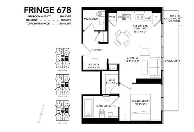 45 Charles St E, unit 510 for rent - image #6