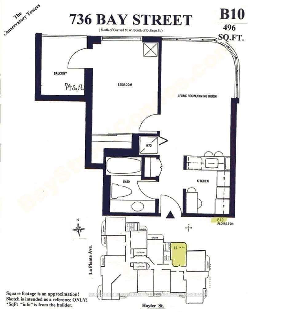 736 Bay St, unit 512 for rent - image #22