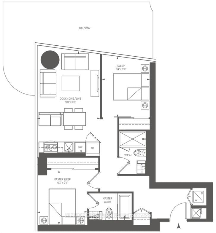 1 Bloor St E, unit 1504 for rent in Yonge and Bloor - image #1