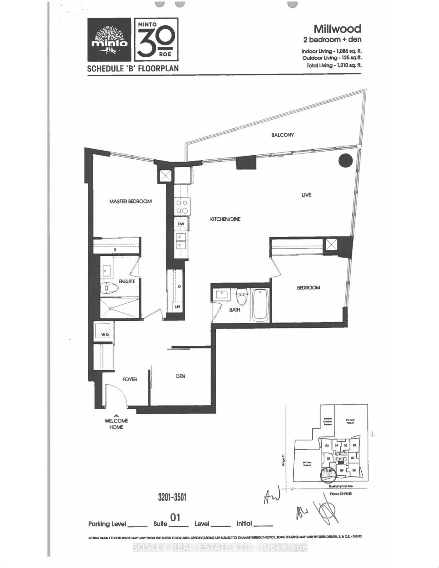 30 Roehampton Ave, unit 3401 for rent - image #39
