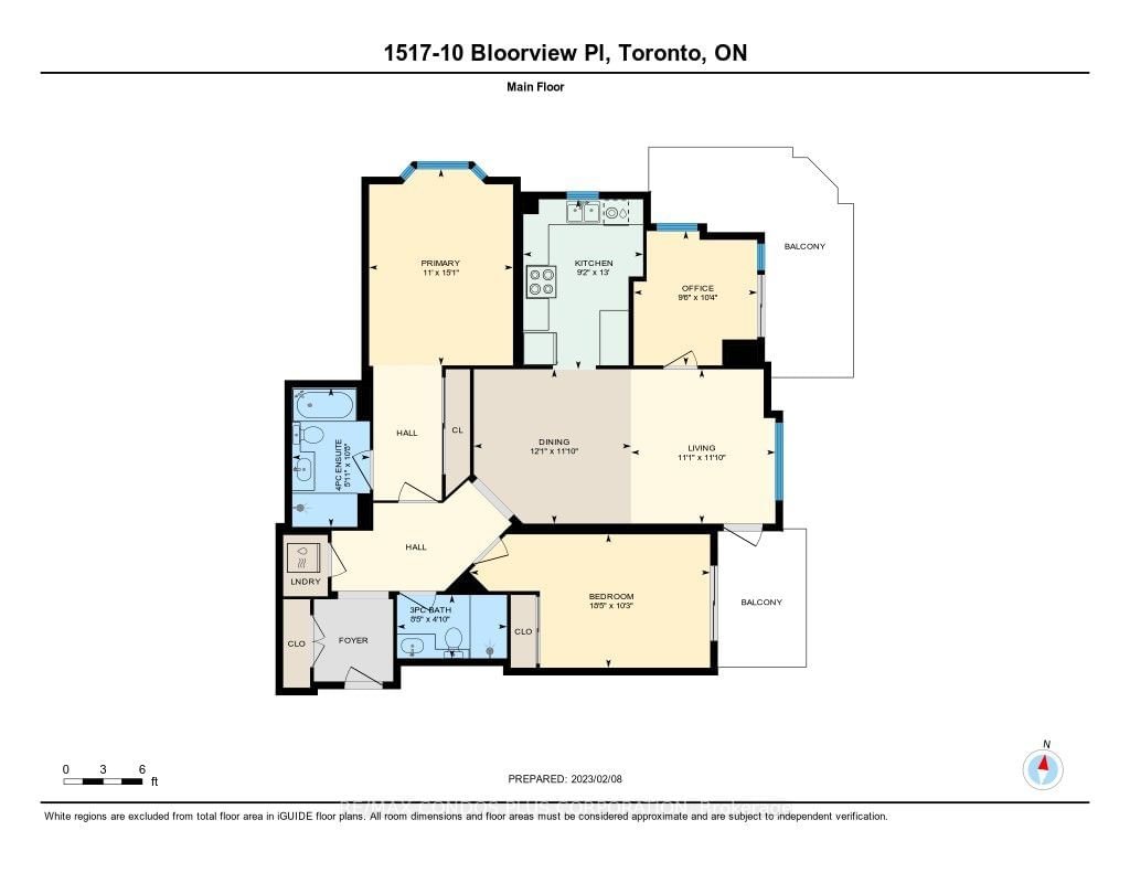 10 Bloorview Pl, unit 1517 for rent - image #5