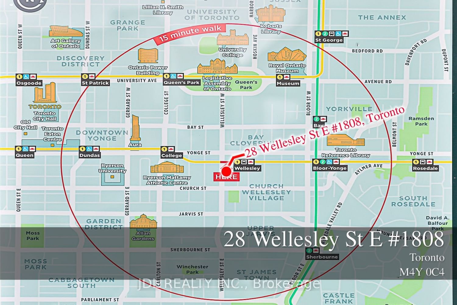 28 Wellesley St E, unit 1808 for sale - image #33