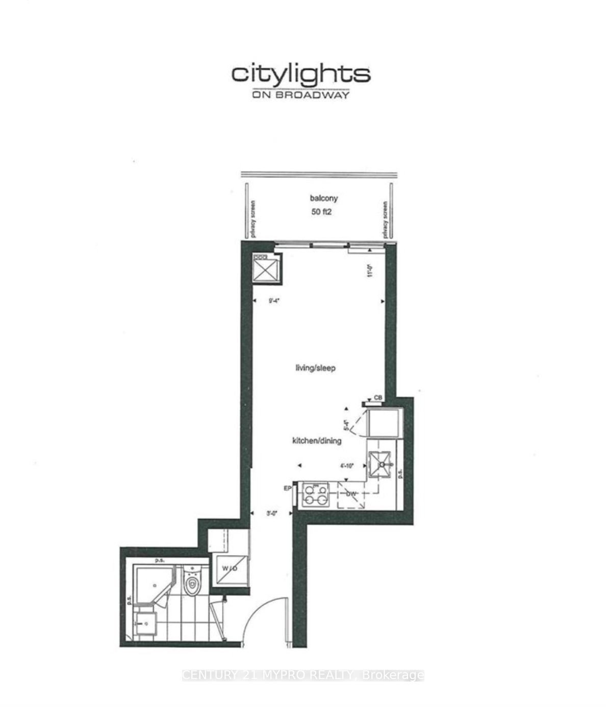 195 Redpath Ave, unit 2714 for rent - image #6