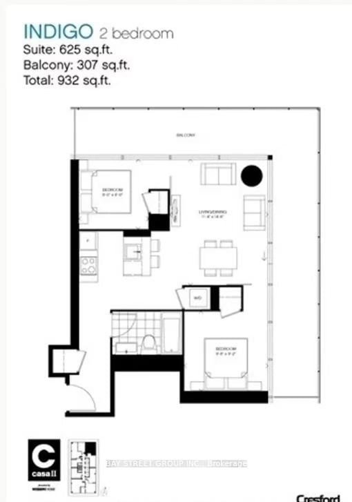 42 Charles St, unit 1509 for rent - image #1