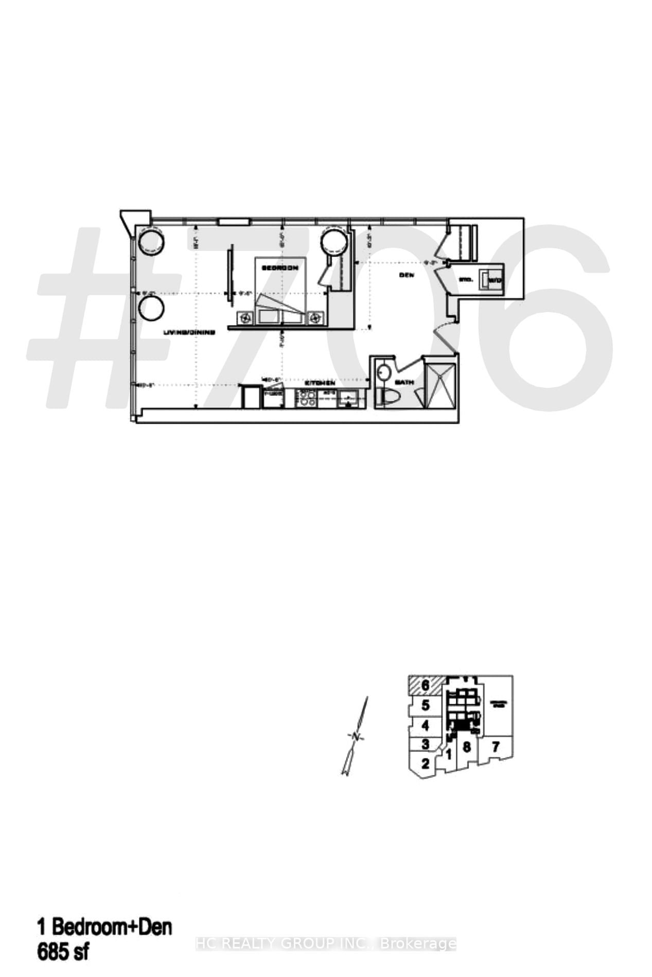 8 The Esplanade, unit 706 for rent - image #7